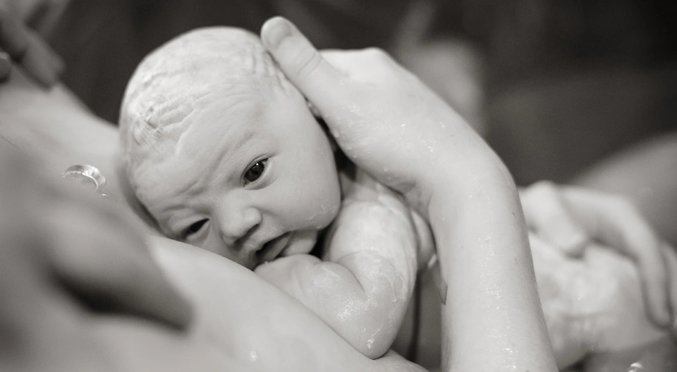 Welcoming baby Emalyn! Snuggling in, by Megan Crown Photography