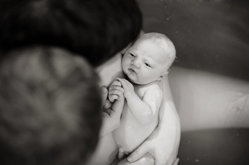 Welcoming baby Emalyn! Meeting Mom and Dad, by Megan Crown Photography